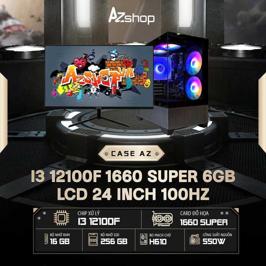 🔊𝐂𝐚𝐬𝐞 𝐀𝐳𝐆𝐚𝐦𝐞𝐫 𝐢𝟑 𝟏2𝟏𝟎𝟎𝐅 1660 Super  4gb 𝐑𝐚𝐦 𝟏𝟔𝐠𝐛 & 𝐋𝐂𝐃 𝟐4𝐈𝐍𝐂𝐇  𝟏𝟎𝟎𝐡𝐳  !