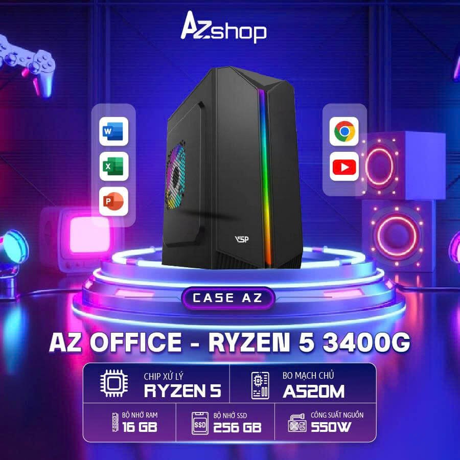 🔊𝐂𝐚𝐬𝐞 𝐀𝐳𝐆𝐚𝐦𝐞𝐫 AMD Ryzen5  3400G  Ram 16GB !