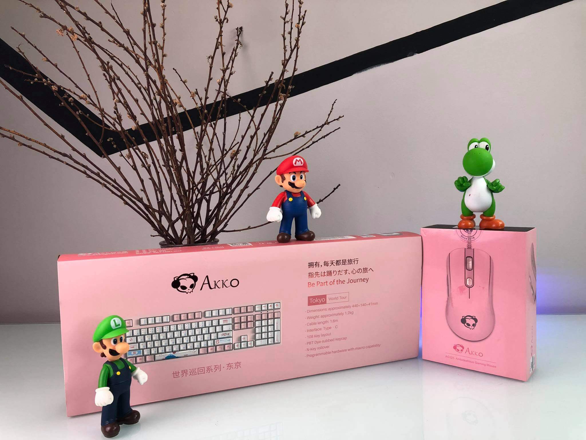 Chuột chơi game AKKO AG325 Color series - Hàng chính hãng