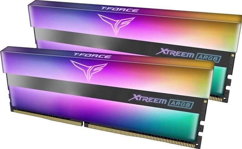 Ram Team T-Force XTreem ARGB 16GB (8GB x 2) DDR4 3600MHz ( For Led )