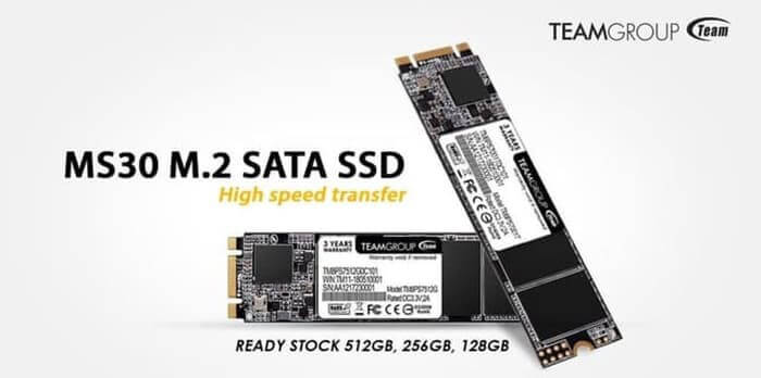 MS30 M.2 SATA SSD 256Gb, bảo hành 3 năm