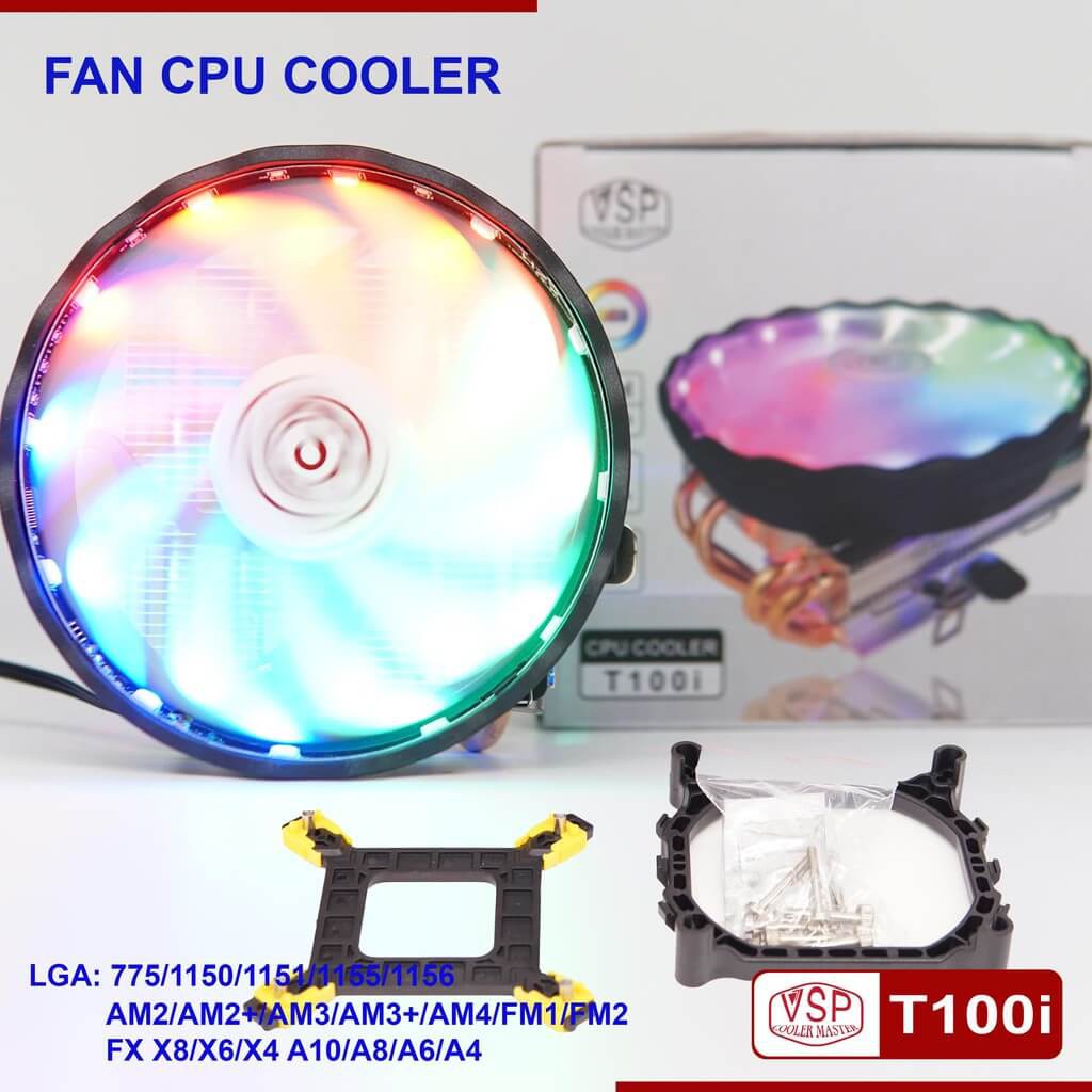 Fan CPU VSP COOLER MASTER T100i LED