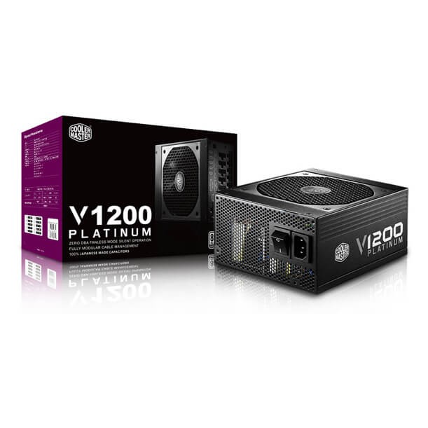 Nguồn Cooler master V1200 1200W ( 80 Plus Platinum / Full Modular)