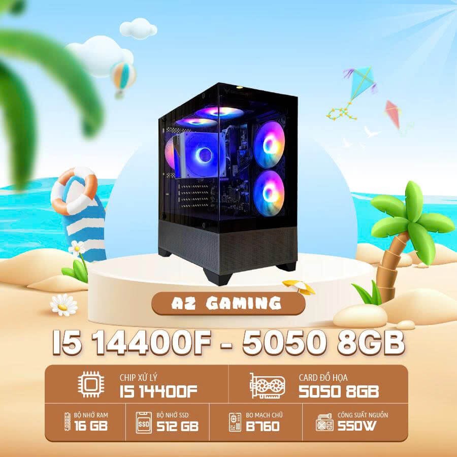 🔊 𝐂𝐚𝐬𝐞 𝐀𝐳𝐆𝐚𝐦𝐞𝐫 𝐢𝟓 𝟏4𝟒𝟎𝟎𝐅 5050 8Gb 𝐜𝐡𝐮̛𝐚 𝐋𝐂𝐃 !