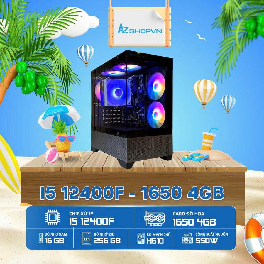 🔊𝐂𝐚𝐬𝐞 𝐀𝐳𝐆𝐚𝐦𝐞𝐫 𝐢5 𝟏24𝟎0𝐅  1650 4GB Ram16gb chưa 𝐋𝐂𝐃 !