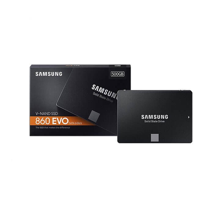 Ổ cứng SSD 500G Samsung 860 EVO Sata III 6Gb/s MLC (MZ-76E500B/EU) Chính Hãng