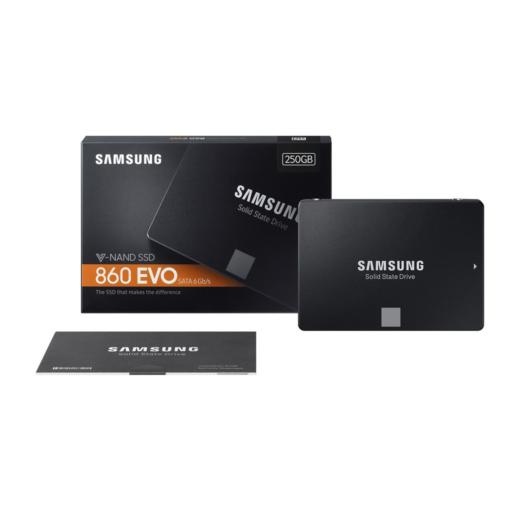 Ổ cứng SSD 250G Samsung 860 EVO Sata III 6Gb/s MLC (MZ-76E250BW)