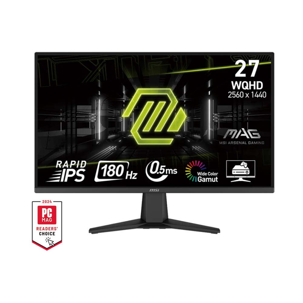LCD 27 INCH MSI MAG 275QF ( 2K /WQHD/27''/IPS/180HZ/0.5MS) PHẲNG NEW