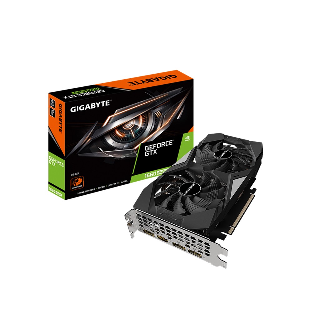 GeForce® GTX 1660 SUPER™ OC 6G GIGABYTE DUAL FAN !