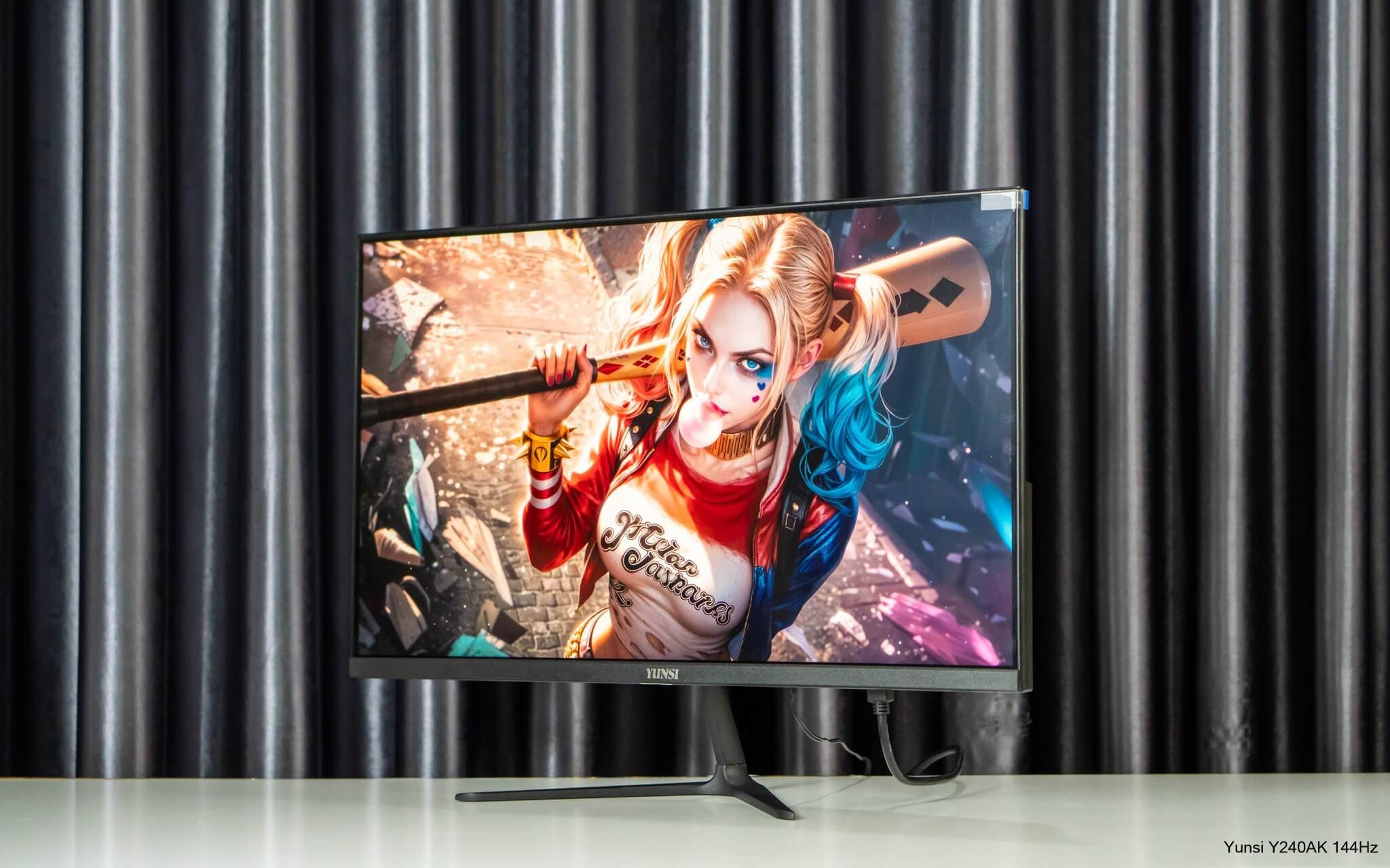 Màn hình Yunsi Y240AK 24 inch (144Hz, 3ms, FHD, IPS) - Màu đen