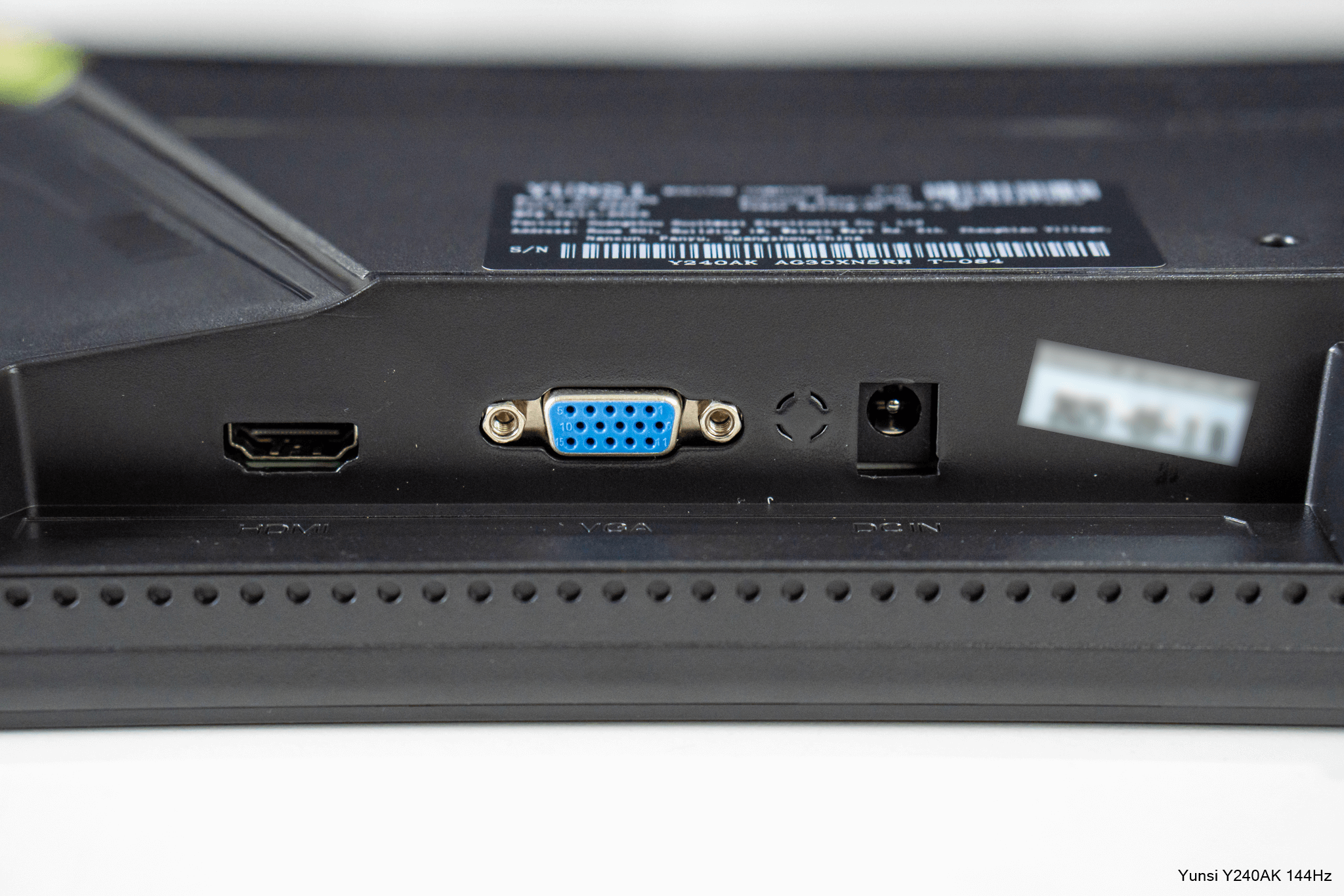 Màn hình Yunsi Y240AK 24 inch (144Hz, 3ms, FHD, IPS) - Màu đen