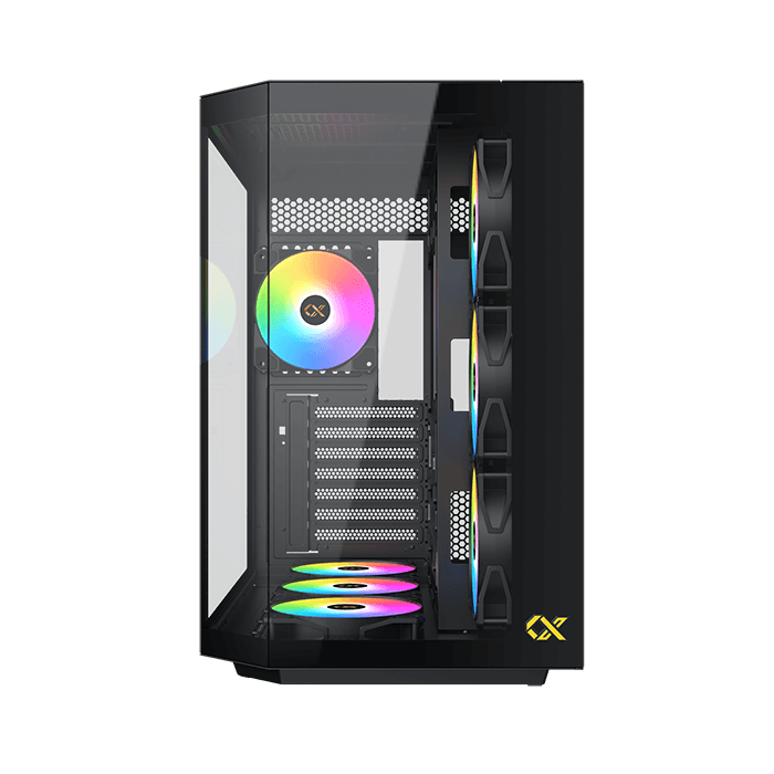 Case Xigmatek Cubi III - balck không fan