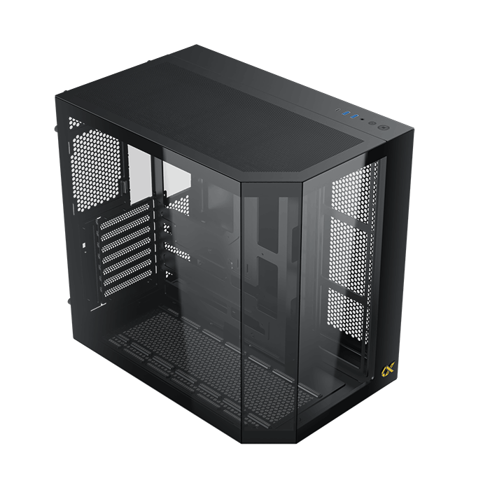 Case Xigmatek Cubi III - balck không fan