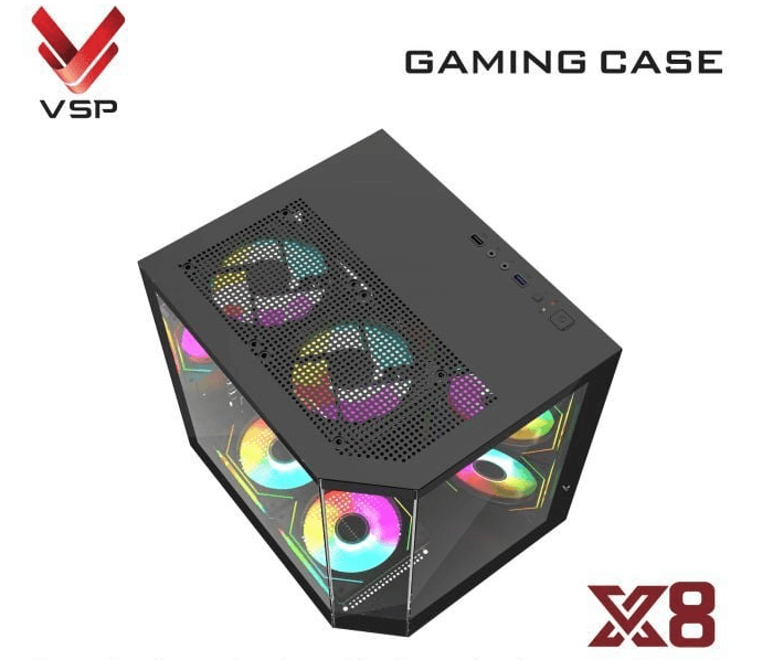 Thùng case vsp x8 - đen -  không Fan