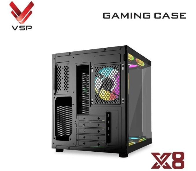 Thùng case vsp x8 - đen -  không Fan