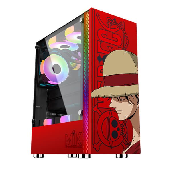 Thùng case mik dt03 Red Luffy Edition   - không Fan