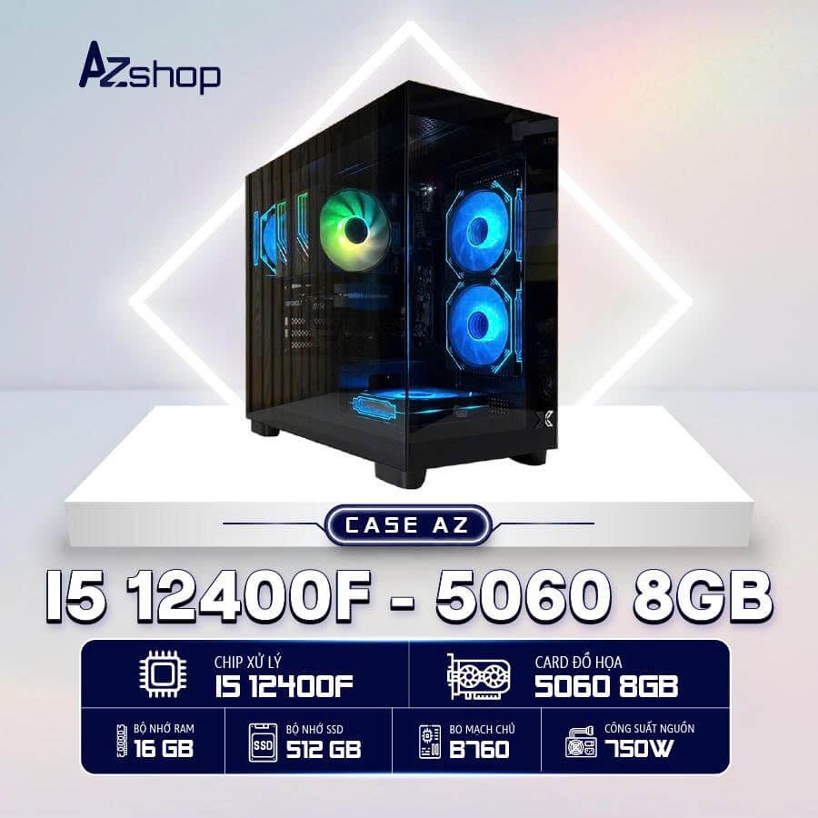 🔊 𝐂𝐚𝐬𝐞 𝐀𝐳𝐆𝐚𝐦𝐞𝐫 𝐢𝟓 𝟏2𝟒𝟎𝟎𝐅 5060 8GB 𝐜𝐡𝐮̛𝐚 𝐋𝐂𝐃 !