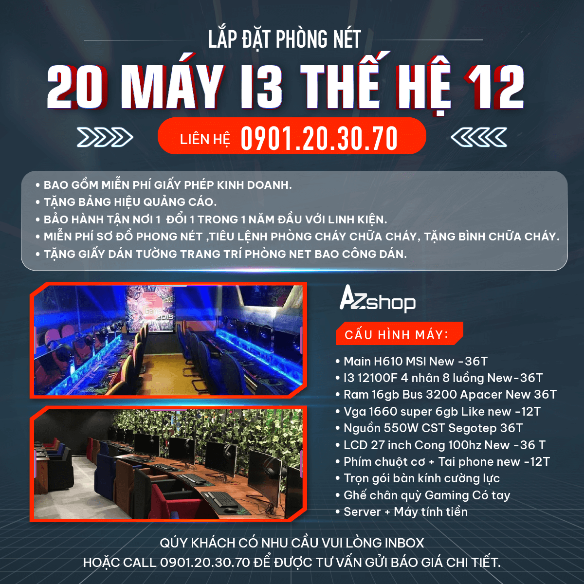 Thi Công Trọn Gói Nét  I3 12 !