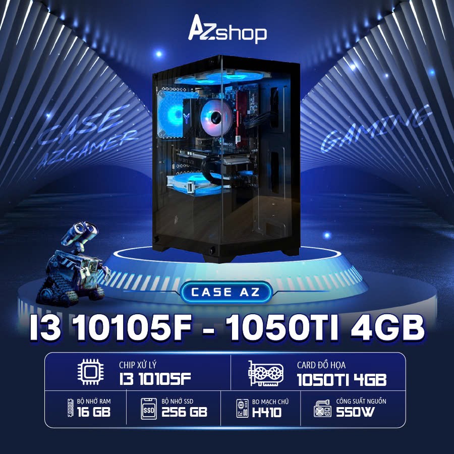 🔊𝐂𝐚𝐬𝐞 𝐀𝐳𝐆𝐚𝐦𝐞𝐫 𝐢𝟑 𝟏𝟎𝟏𝟎0𝐅  1050Ti 4gb   !