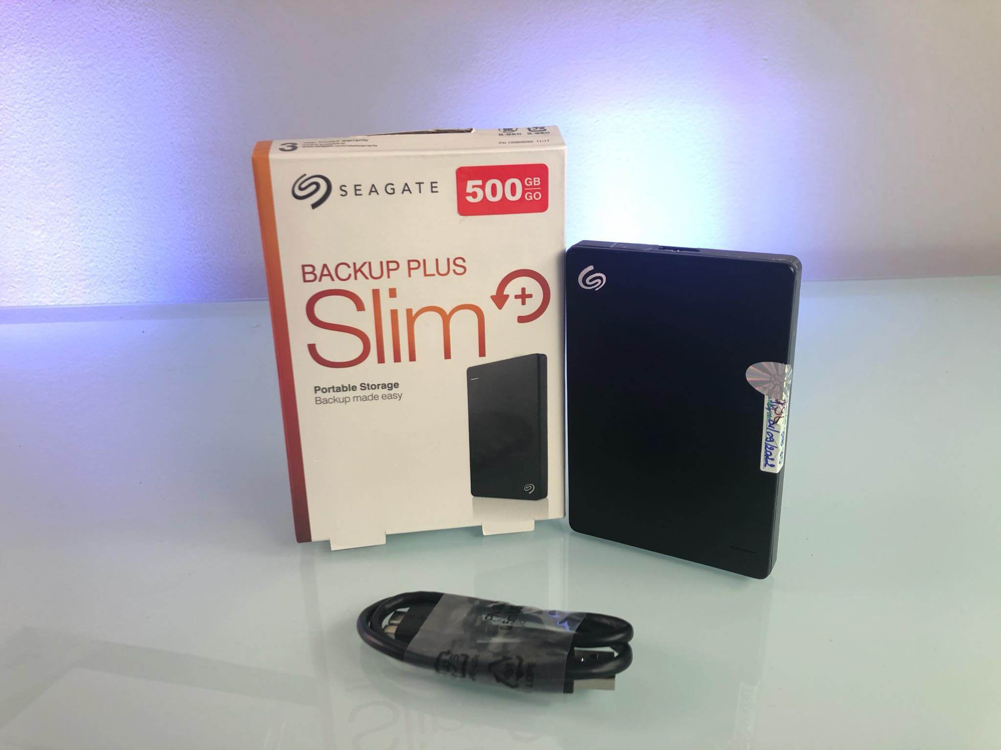 Ổ cứng di động Seagate Slim - 500GB, USB 3.0