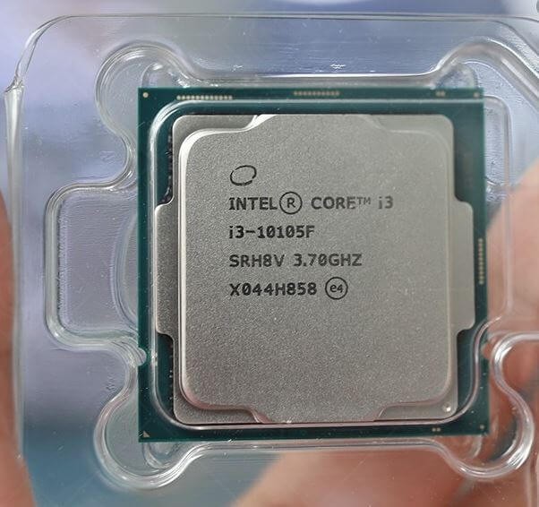 CPU Intel Core I3 10105F tray, Bảo hành 36 tháng + Tản CR1200
