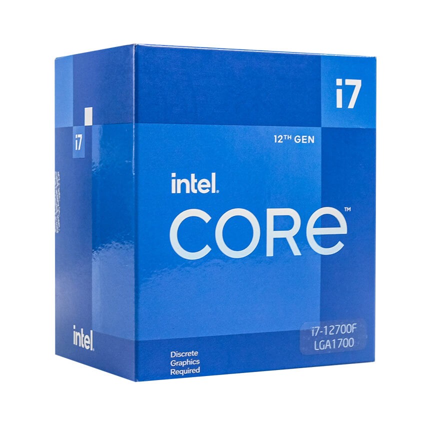 CPU Intel Core I7 12700F fullbox, Bảo hành 36 tháng, Fan Zin