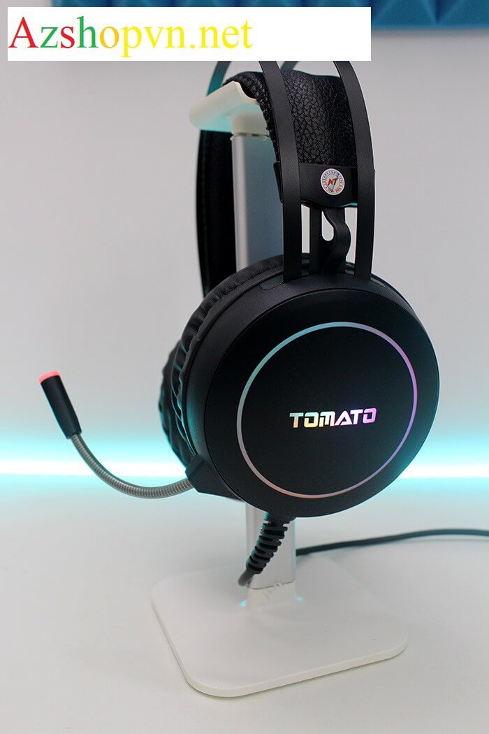 Tai Nghe Gaming Tomato SK53 Plus ( Giả Lập Âm Thanh Vòm 7.1, Có Rung, LED RGB )
