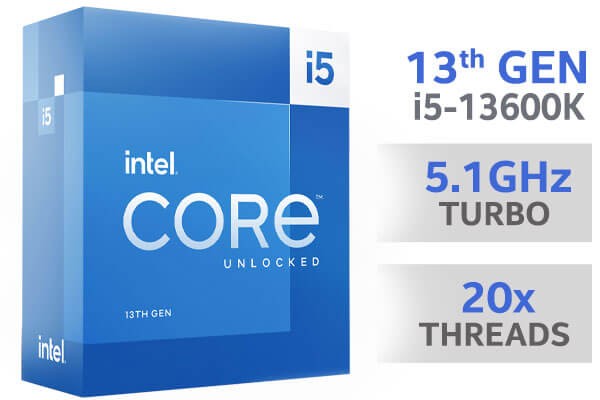 CPU Intel Core I5 13600K fullbox, Bảo hành 36 tháng, Fan Zin