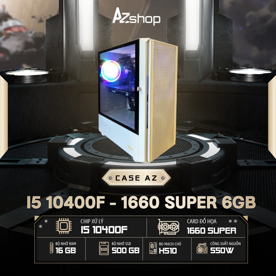 🔊 𝐂𝐚𝐬𝐞 𝐀𝐳𝐆𝐚𝐦𝐞𝐫 𝐢5 𝟏04𝟎0𝐅 1660 Super  6GB chưa 𝐋𝐂𝐃 !
