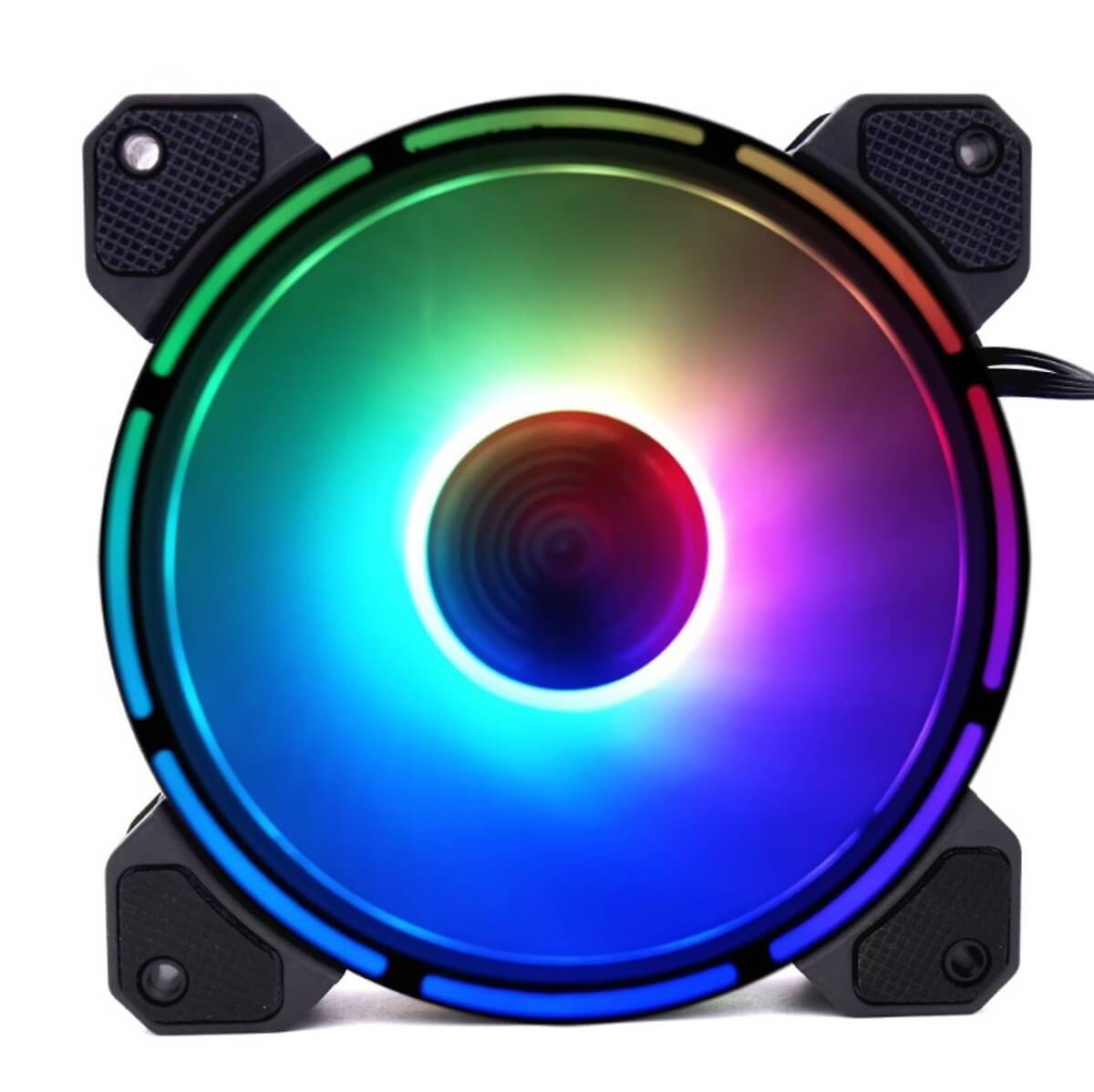 Bộ 5 Quạt Tản Nhiệt RGB Coolmoon V9 kèm 1 hub + 1 remote, Bảo hành 3 tháng