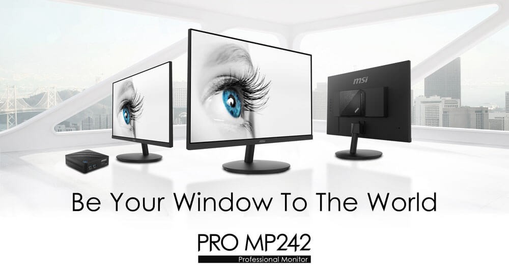 Màn hình máy tính MSI PRO MP242 23.8 inch FHD IPS