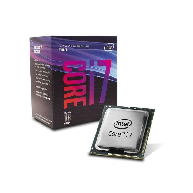 CPU Intel Core i7 8700 hàng fullbox  có fan zin